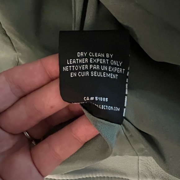 Lamarque Donna Leather Jacket Anthropologie NWT - Picture 6 of 12